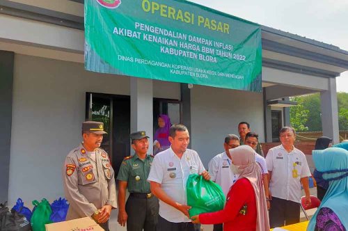 Di Blora Kecamatan Kunduran Juga Dilaksanakan Operasi Pasar